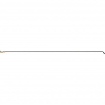 Спица с латунным ниппелем 273 мм, стальная черная