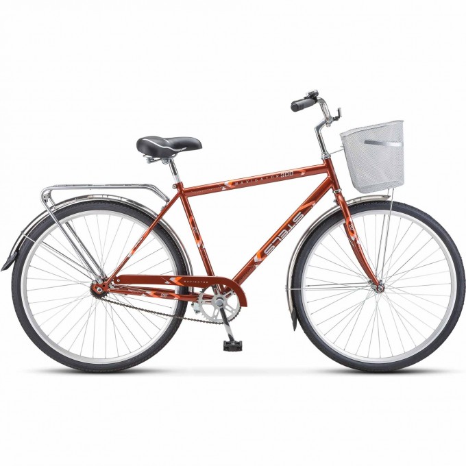 Велосипед STELS Navigator 28" 300 Gent Z010/Z011 (с корзиной) (LU085341) светло-коричневый, 2023 JU000401132022JU0004582 Велосипед STELS Navigator 28" 300 Gent Z010/Z011 (с корзиной) (LU085341) светло-коричневый, 2023 JU000401132022JU0004582