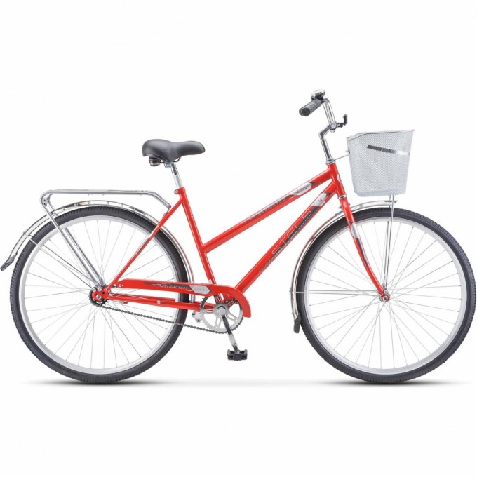 Велосипед STELS Navigator 28" 305 C Z010 (с корзиной) (LU101060) красный, 2023 JU000409122022JU0003125 Велосипед STELS Navigator 28" 305 C Z010 (с корзиной) (LU101060) красный, 2023 JU000409122022JU0003125