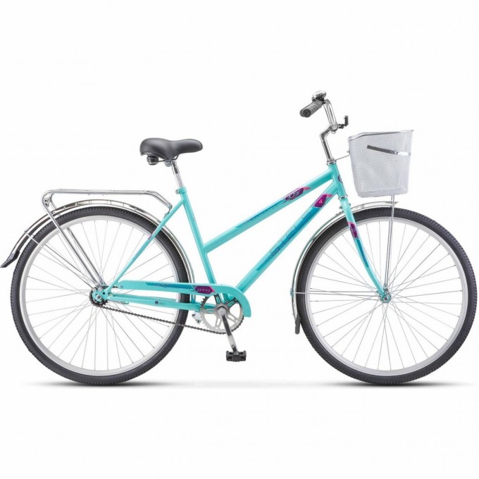 Велосипед STELS Navigator 28" 305 C Z010 (с корзиной) (LU101060) мятный JU000409142022JU0002004 Велосипед STELS Navigator 28" 305 C Z010 (с корзиной) (LU101060) мятный JU000409142022JU0002004